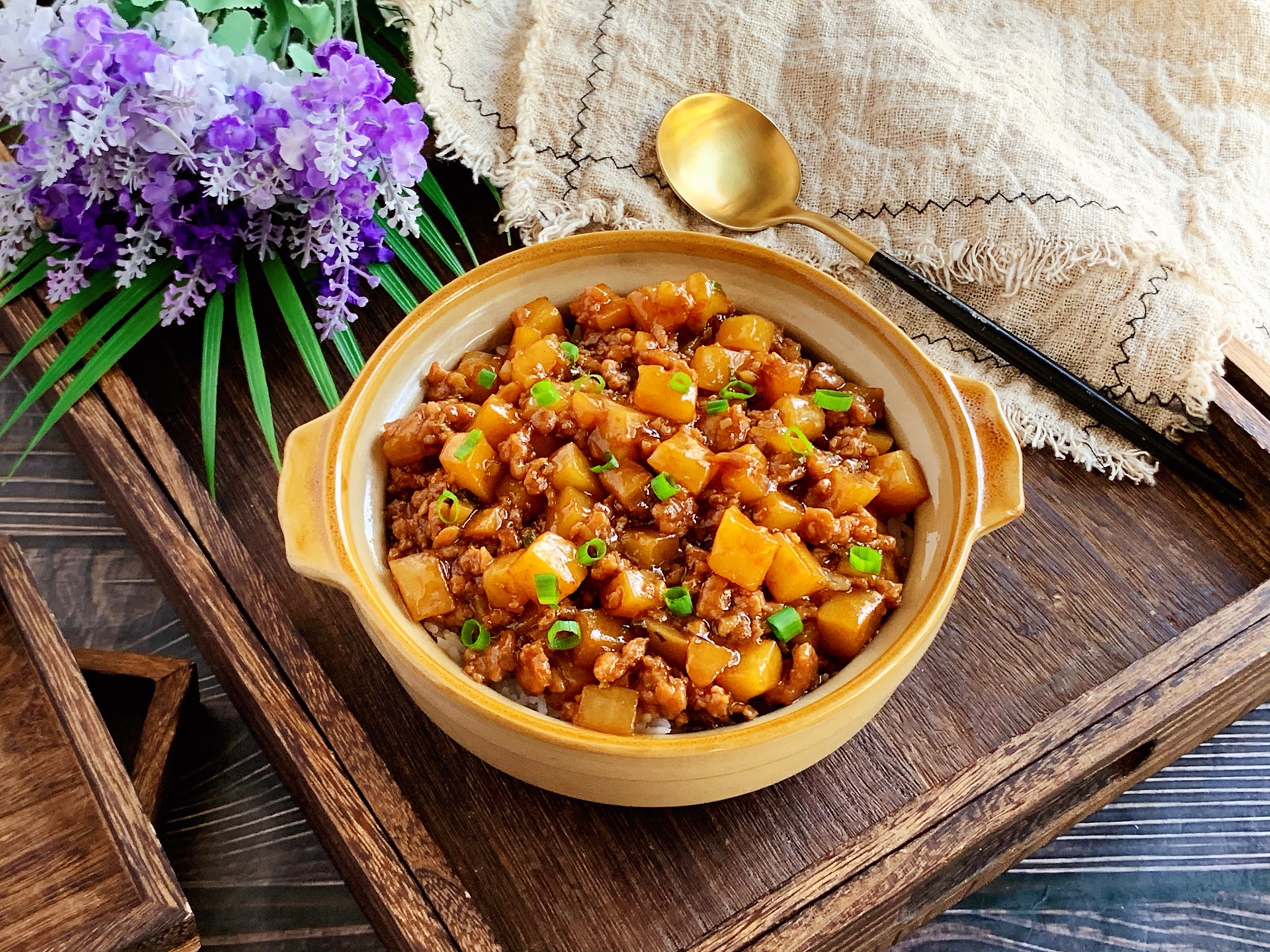 Thịt Băm Khoai Tây